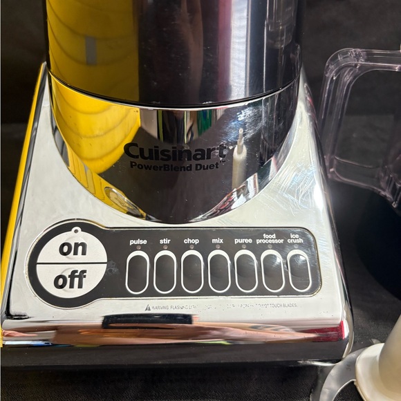 Cuisinart BFP-10CH PowerBlend Duet Blender/Food Processor Chrome - Picture 2 of 11